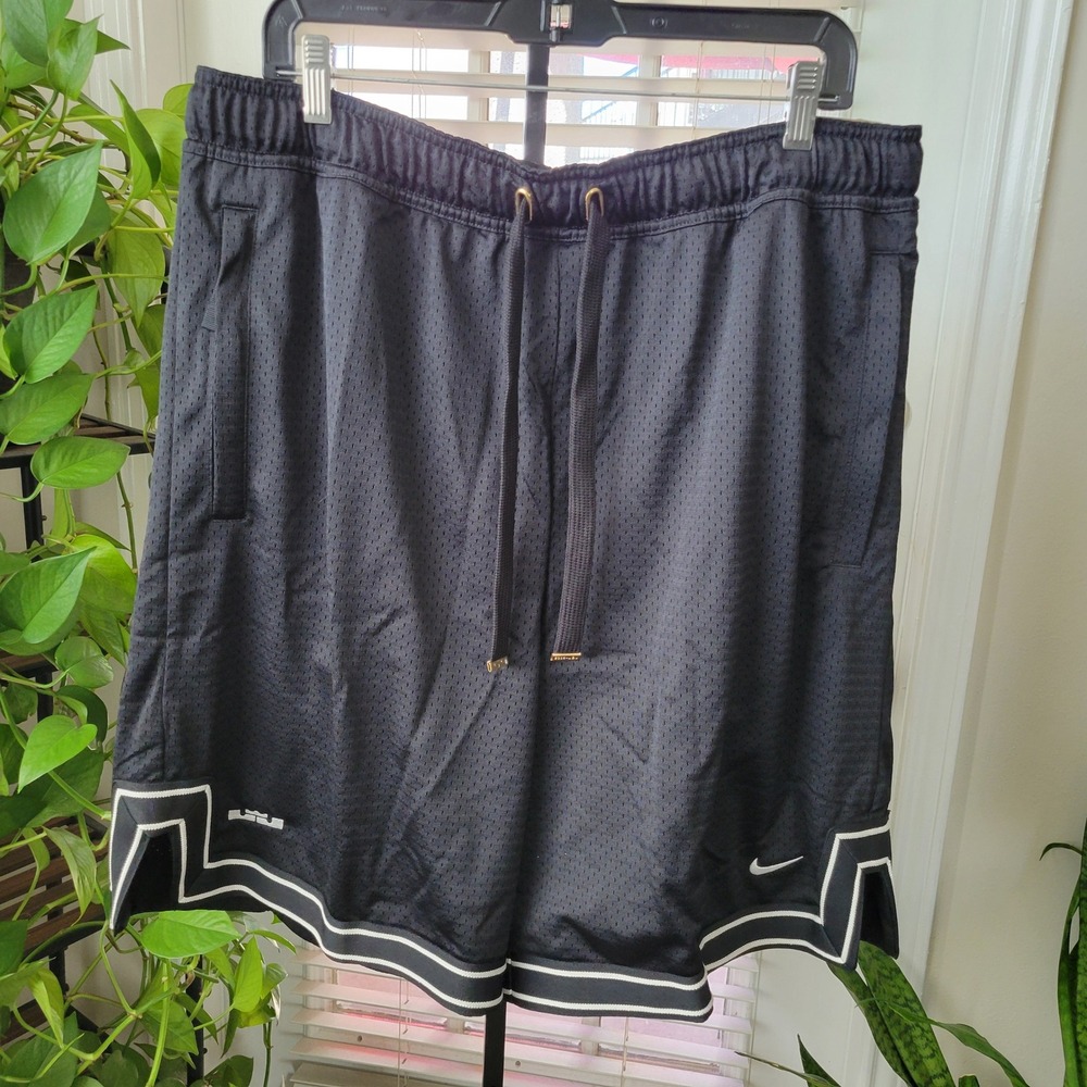Nike LeBron James Forever King Basketball Shorts Black XL-Tall New W/ Tags